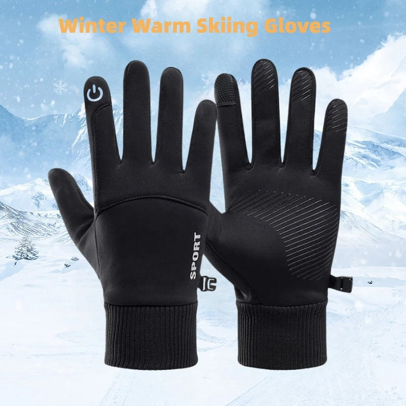 🔥 High-Performance Thermal Winter Gloves – Waterproof & Touchscreen
