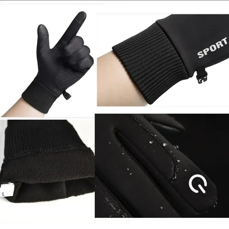 🔥 High-Performance Thermal Winter Gloves – Waterproof & Touchscreen