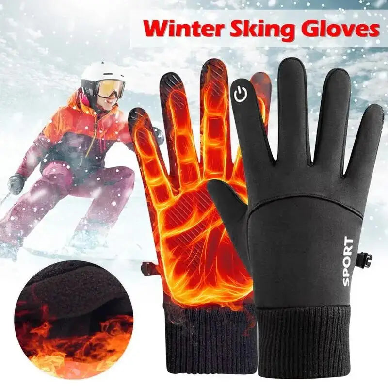 🔥 High-Performance Thermal Winter Gloves – Waterproof & Touchscreen